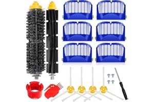 HoHumoca Recambio Repuesto para iRobot Roomba 600 Serie 604 605 606 610 612 614 615 616 620 621 630 631 632 639 640 650 651 660 669 670 671 672 675 676 680 681 685 687 689 690 691 692 694 696 697 698