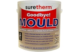 Anti Mould & Anti Condensation Insulating Glass Bubble Thermal Paint 2.5Ltrs Suretherm