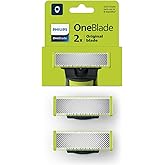 Philips Men Oneblade Replaceable Blade Pack of 2 Replaceable Blades, Qp220/51 (Lime)