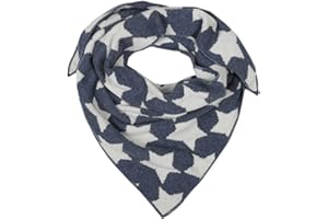 Cashmere Dreams Dreieckstuch mit Kaschmir - Hochwertiger Schal mit Sternen für Baby-s Jungen und Mädchen - XXL Hals-Tuch und Damen - Strick-Waren für Sommer und Winter Zwillingsherz