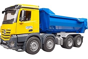 bruder 03623 - Mercedes Benz Arocs Halfpipe Camion à benne basculante, Camion, Véhicule de chantier