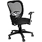 SAVYA HOME® APEX Chairs Delta MB Chair Umbrella Base Office Chair (Standard, Black)