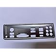 Generic I/O IO Shield Motherboard Backplate Bracket Replacement for MSI B450 Tomahawk MAX Motherboard IO Backplate
