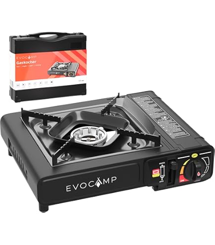 Camplux JK-5330-DE Campingkachel 3 Brander met Deksel