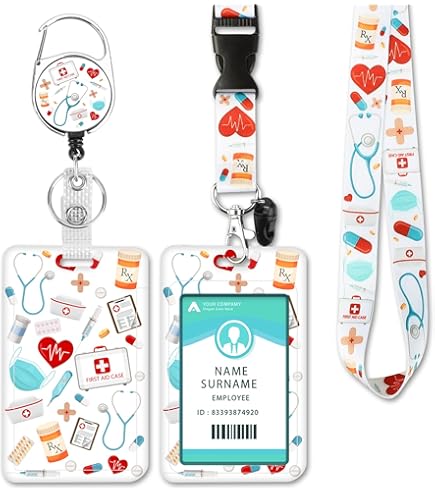 Porte-Badge Rétractable Cowgirl Sur Cheval - Badge Clip Magnifique Pour Travail Bureau Infirmières
