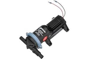 Whale Gulper 220 Graywater Pump - Manages Gray Waste in Boats & RV - 3.5 GPM Flow Rate - 12V/24V