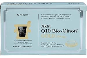 PHARMA NORD VERTRIEBS GMBH Pharma Nord Q10 BIO 100 mg Capsules 30 ST QINON Gold