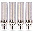 Akynite B22 LED Corn Light Bulbs 20W Cool White 6000K, 2000LM, 88 LEDs, 360° Beam Angle, 150W B22 Incandescent Equivalent, BC Bayonet LED Corn Lamp Daylight White, Not Dimmable, Pack of 4