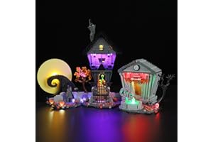 LIGHTAILING Set di Luci per Lego-21351 Nightmare Before Christmas Disney di Tim Burton Modello - NON Incluso nel Modello