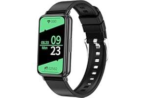 BingoFit Fitness Tracker with Heart Rate, Sleep Monitor and Blood Oxygen, 1.47" HD Touch Screen Activity Tracker, Smart Watch for Women Men, 100+ Sports Modes Pedometer Watch