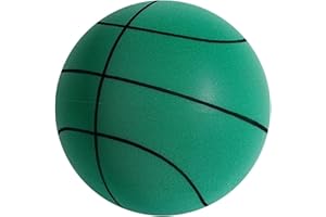 Ibuloule Ballon de Basket Silencieux | Taille 3/5/7 Silent Basketball Dribbling Indoor | Ballon d'entraînement de Basketball Silencieux pour Enfants et Adultes