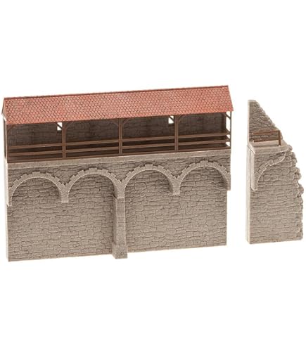 FALLER-KLASSIKER: B-923 - 60er Jahre Bausatz --Stadtmauer --, H0, NEU OVP EUR 34,50 - DE
