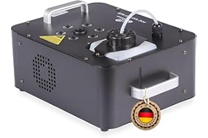 ETEC PROFESSIONAL SHOW EQUIPMENT ETEC Professional FOG 900 LED RGB 3in1 DMX Vertikal-Nebelmaschine - CO2 Effekt, Geyser Nebler, Party, DJ, Halloween, Veranstaltung, Event, Bühnenbeleuchtung