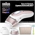 Braun Pulsed Light Skin i·Expert Smart IPL, Hair Removal at Home, Free App, Case, Venus Razor, 4 Heads, PL7387