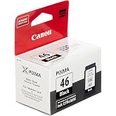 Canon PG-46 Original Black Ink Cartridge, 400 Pages Printing (9059B001)