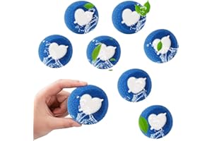 CHIOSA Acchiappa Peli per Lavatrice, Cattura Peli Lavatrice, Riutilizzabile Palline per Lavatrice Cattura Peli, Raccogli Peli Animali Lavatrice, Per Cani,Gatti,Abbigliamento,Peluche in Lavatrice