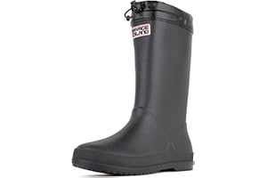 Savage Island Kids Lightweight Wellington Rain Boots - Boys & Girls Waterproof Wellies - Toddler & Children's Unisex