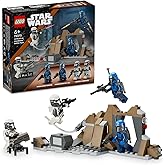 LEGO Star Wars: The Mandalorian Mandalore Pususu Savaş Paketi 75373-6 Yaş ve &Uuml;zeri &Ccedil;ocuklar i&ccedil;in 4 Minifig&uuml;r İ&ccedil;eren Koleksiyo