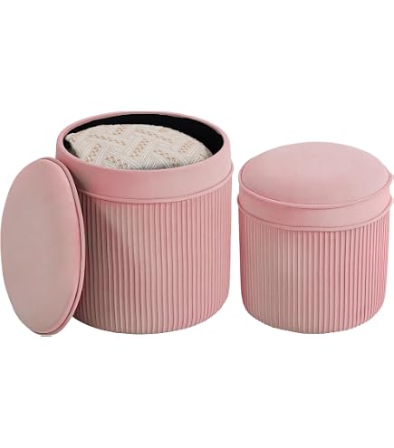 Pouf velluto blu al miglior prezzo | Leroy Merlin