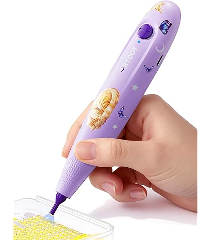 DONQL Diamond Painting Kit Completo,64Slots Kit Diamond Painting Accessori,Strumenti di Pittura Diamante 5D Scatola Pinzette Argilla Vassoio di Plastica Penna Adulti Bambini Fai da Te Unghie Gioielli