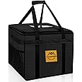 Premium Hot Food Delivery Bag 45L - Pizza Boxes, Thermal Bags for Uber Eats & Just Eat/Deliveroo - Insulated Large Cooler Box for Fresh Food Groceries Shopping/Picnic