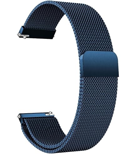 Metall-Armband Für Veryfitpro ID205L & ähnliche Fitnessuhren – 19 Mm, Roségold, Magnetischer Verschluss, Verstellbar