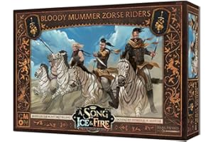 CMON Edge Entertainment Canción de Hielo y Fuego: Juego de miniaturas - Jinetes de cebrallo de los Titiriteros Sangrientos, EECMSI58