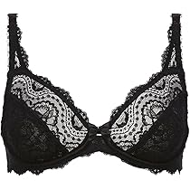 Playtex Reggiseno Con Ferretto Flowery Lace Micro – Morbida Microfibra Con Pizzo – Sostegno E Comfort