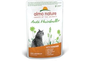 ALMO NATURE Sheba Almo Fun.Anti Hair Gatto 70 Gr.Pollo 200 ml