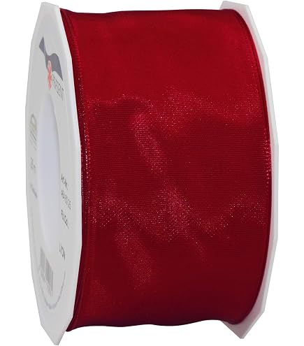 15 Rollen Weihnachtsbänder Set – Satin, Organza & Glitzerband (1cm X 4,5m) Für Geschenke, DIY & Festtagsdeko