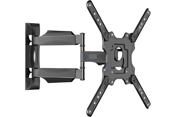 Robustt P4 Full Motion Cantilever TV Wall Mount Bracket for 32 to 60 Inch LED/HD/Smart TV s, Universal Heavy Duty TV Wall Mount Stand with Swivel Rotation & Tilt Adjustments (Pack of 1)