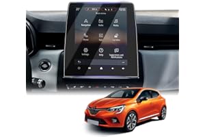 LUWU Compatibile con Renault Clio 5/Captur 2/Zoe Easy Link 2020–2024 2025 Pellicola Protettiva 9,3 Pollici Trasparente per Navigazione PET Pellicola Protettiva 4H Captur 2 Accessorio [2 Pezzi]