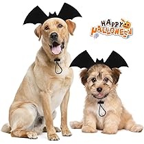 HSSPYY Vampir Umhang Für Große Hunde Größe L - Halloween Kostüm Mit Doppelbefestigung