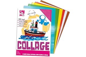 DECO 79 DECO 714/24 Carta Rasata Lucida, gr.80, cm. 35x50, Colori assortiti