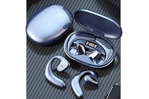 CUIFATI Travel Translator Headphones 144 Languages Translators Device Real Time Simultaneous Translation HD, Music and Calling 3 in 1 Earphone with Case (Blue)