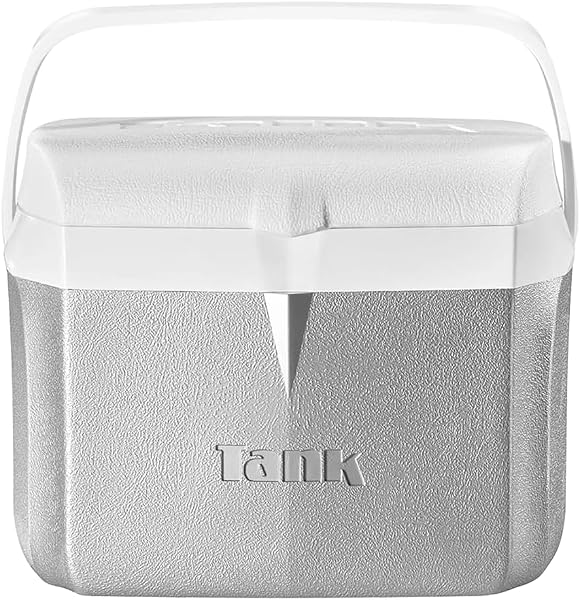 Tank Ice Box, Insulated Plastic Cooler, BPA Free, Leakproof