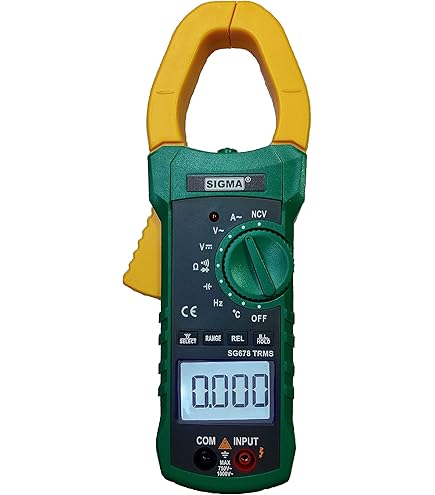 Sigma Instruments Digital Smart AC Clamp Meter Sigma Mtq 679 Trms