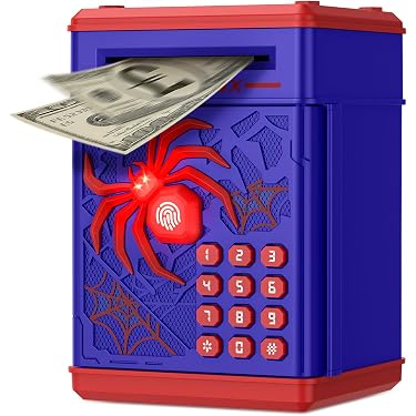 Pwshymi Boîte d'économie d'argent Boîte à Monnaie Tirelire en Forme de