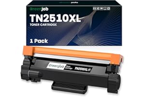 Greenjob TN2510XL TN-2510XL Toner Cartridge Compatible with Brother TN2510 TN2510XL High Yield for Brother DCP-L2620DW DCP-L2627DW DCP-L2660DW HL-L2400DW HL-L2400DWE HL-L2445DW HL-L2447DW MFC-L2800DW