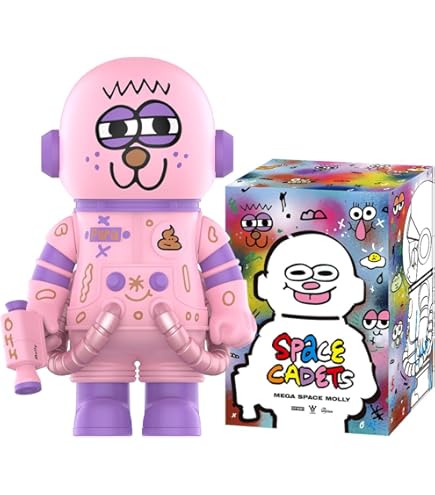 POP MART MEGA SPACE MOLLY 1000% Jon Burgerman : Amazon.co.uk: Toys