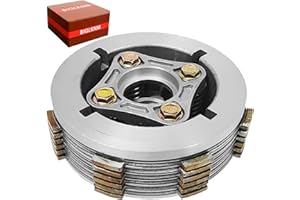 BIGLKNM Clutch Kit for Honda Rebel 250 CMX250/C/X, Heavy Duty Springs Driver Complete Clutch Disc Plate Kit for 1985-2016 Nighthawk 250 CB250 1991-2008