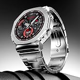 Boltt Obsidian 33.5mm (1.32 inch) AMOLED Display, Stainless Steel Design, 466 * 466 px Resolution, Bluetooth Calling, Multiple Sports Modes, Health Mo