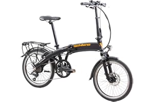F.lli Schiano Galaxy, Electric Bike for Adults, 20" Folding Bike, 36V 10.4Ah Removable Battery, 250W Motor, 40Nm, Commuter Ebike