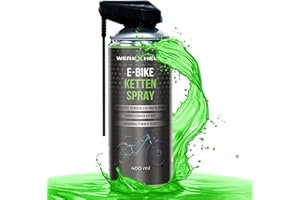 ‎WERKXHELD WerkXheld Kettenspray Premium Kettenfett Fahrrad & Kettenwachs Rennrad (400 ml (1er Pack))