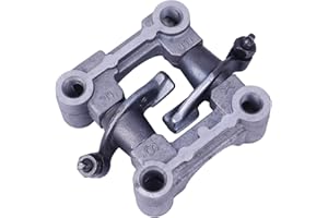 Glixal ATMT1-096 GY6 139QMB 139QMA Scooter Moped ATV Camshaft Seat Holder Rocker Arms Assy GY6 49cc 50cc Engine (For 64mm Valve Length)