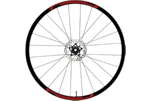 DualColorStampe B0071 B0071 (28 – 29 pouces), roue de vélo VTT 26" – 27,5" – 28 – 29" pouces, rouge 31)