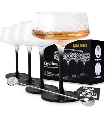OTIX Champagnecoupe Glazen - Coupe Glazen - 12 Stuks - Glas - Champagneglazen - Espresso Martini