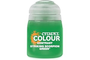Games Workshop Citadel Contrast Paint: Striking Scorpion Green (18ml)