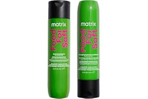 Matrix DUO Food For Soft Hydrating Shampoo with Avocado Oil and Hyaluronic Acid, for dry hair 300ml & Food For Soft Detangling Conditioner with Avocado oil and Hyaluronic Acid, for dry hair 300ml
