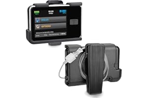 APDTEK Tandem Tslim X2 Pumpenkoffer Zubehör Glatt Komfort Flexibel Sicher Praktische Insulinpumpenhalter 360° Drehbarer stabiler Gürtelclip für t:slim/t:slim G4 (Schwarz)